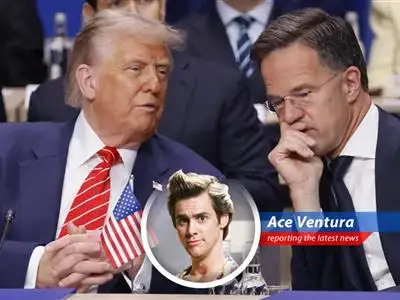 Ace Ventura dives deep into the NATO summit where a 'bromance' between Trump and Rutte stole the show amid defense spending hikes. Who knew international politics could be so...touching? image