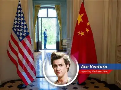 Ace Ventura dives headfirst into the week's market frenzy, from U.S.-China détente to Saudi AI investments, and throws in some pet detective wisdom for good measure. image