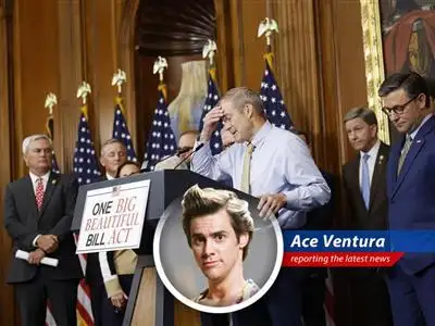 Ace Ventura investigates the CBO report revealing Trump's budget bill could inflate the national debt by $2.4 trillion – could this be the work of Snowflake? image