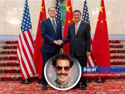 After much kafuffle, America and China shake hands on deal about rare earth and fancy computer thingies. Is nice! image