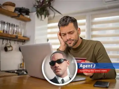 Agent J breaks down the national average credit score decline, rising debt, and the return of student loan delinquency reporting, all while keeping it real and maybe dodging a few aliens. image