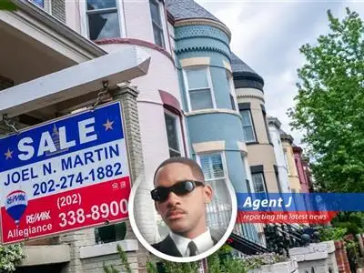 Agent J reports on the perplexing downturn in Earth's housing market, where high interest rates and low confidence are turning the American Dream into a nightmare... or at least a fixer-upper. image