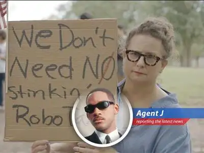 Agent J reports on the protests against Tesla's upcoming robotaxi launch in Austin, where safety concerns and political gripes collide. image