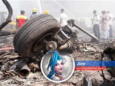 Air India Boeing 787 crashes shortly after takeoff, killing hundreds. Jinx investigates (sort of). image