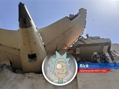 Air India Flight 171 crashes shortly after takeoff, leaving no apparent survivors. Rick gives his totally unbiased, slightly drunk take on the whole mess. image