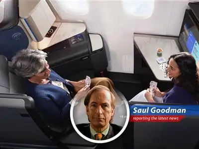 Airlines are throwing caviar and noise-canceling headphones at each other in a battle for business-class supremacy, and Saul Goodman is here to break it all down. image