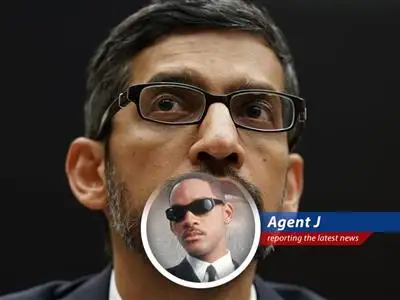 Alphabet's Q1 earnings are in, and Agent J is on the case, investigating AI arms races, regulatory battles, and whether self-driving cars can outrun a neuralyzer. image