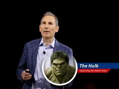 Amazon CEO says AI will lead to fewer human employees, but more AI jobs, just when Hulk was getting used to ordering everything online! image
