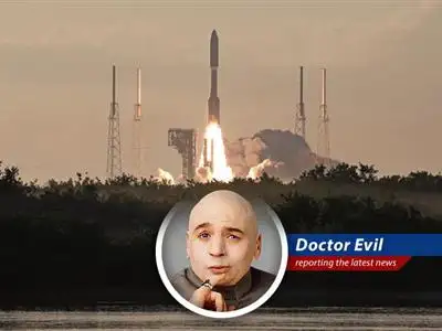 Amazon launches more Kuiper satellites into low Earth orbit, challenging SpaceX's Starlink... but does anyone care when I, Doctor Evil, am still at large? image