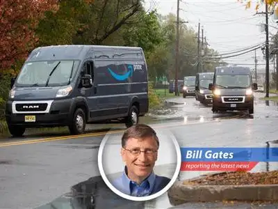 Amazon plans to invest $4 billion in expanding its rural delivery network, promising faster shipping times and more jobs, while UPS cuts jobs due to reduced Amazon deliveries. image