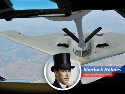 America deploys B-2 bombers to Guam as tensions rise in the Middle East, leaving the world to ponder the next move in this high-stakes game of global chess. image