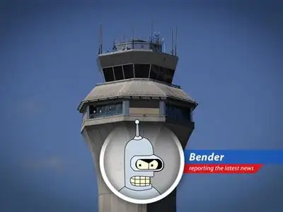 American Airlines CFO whines about people ditching Newark Airport. Bender says: 
