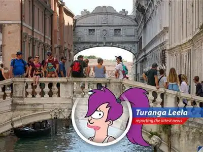 Americans are jetting off to foreign lands, while international tourists are giving the good ol' U.S. of A. the side-eye. Is this a sign of the apocalypse, or just a really weird travel trend? image