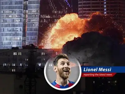 Amid escalating tensions, missiles fly and air raid sirens wail as Iran and Israel exchange attacks, sparking fears of a wider conflict and leaving the world wondering if this is more than just a 'handball' foul. image