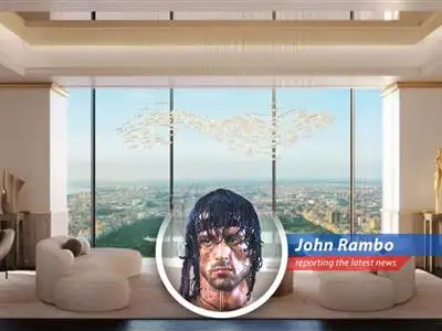 Amidst Wall Street's turmoil and trade uncertainties, a staggering $110 million penthouse hits the New York City market, revealing the ultra-rich's unwavering appetite for luxury real estate. image