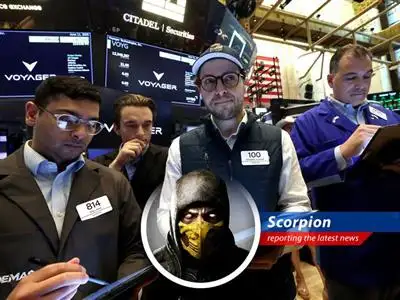 Amidst geopolitical tensions and Federal Reserve deliberations, Scorpion reports on the stock market's turbulent week ahead, filled with risk-off sentiment and economic projections. image