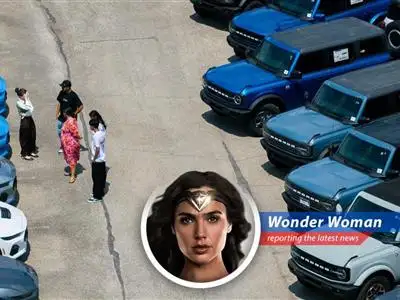 Amidst tariff talks and economic unease, consumers show a mixed response, splurging on cars while hesitating on other purchases, leading to uncertainty in the retail sector. By Wonder Woman. image