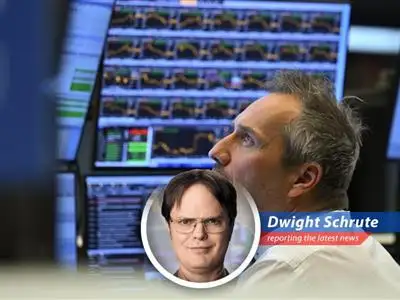 Amidst tariffs, riots, and policy uncertainty, investors are questioning the stability of U.S. assets, while Dwight Schrute weighs in on the beet-flavored implications. image