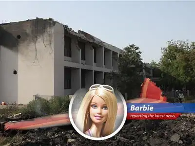 An Air India flight crashes shortly after takeoff, leaving hundreds dead and raising serious questions about aviation safety. Barbie investigates! image