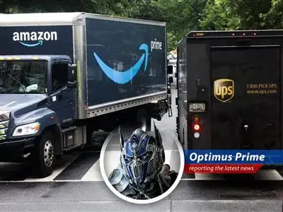 An Autobot's perspective on how Trump's trade policies are turning the online shopping world upside down, except for that one section on groceries. image