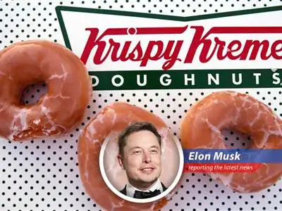 An Elon Musk perspective on the Krispy Kreme-McDonald's split: a satirical look at why even doughnuts can't escape economic reality, sprinkled with some personal branding. image