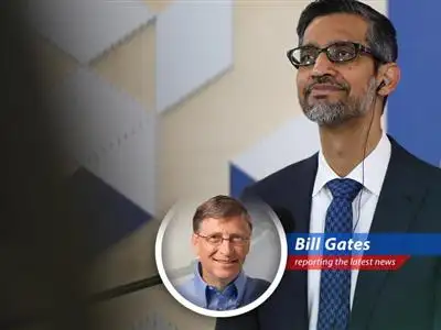 An analysis of how Trump's trade policies could impact Alphabet's advertising revenue, sprinkled with humor and a dash of Gates-style wisdom. image