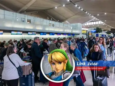 An equipment failure at Newark Airport caused flight delays, raising concerns about aging infrastructure and staff shortages – a problem that would make even Ganon smirk. image