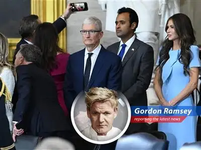 Apple CEO Tim Cook navigates Trump's tariffs with 'limited impact' so far, but future uncertainty leaves investors with a bad taste, shares plummeting like a souffle in a hurricane. image