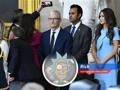 Apple CEO Tim Cook tries to outsmart Trump's tariffs, but investors are still feeling schwifty. I'm talking 'bout you, Jerry! image