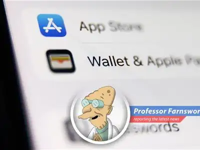 Apple's payment systems experienced widespread outages, causing frustration among users. I warned you about the dangers of future tech! image