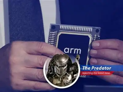Arm Holdings sees stock plunge after disappointing revenue forecast, leaving Wall Street analysts scratching their heads and investors feeling the sting of the hunt. image