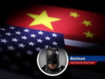As tensions escalate between the US and China over tariffs, the Dark Knight analyzes the high-stakes negotiations and potential global impact, because everyone's business is Batman's business. image