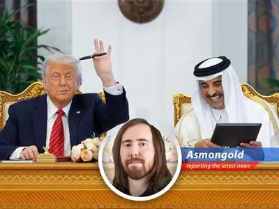 Asmongold dives into the controversy surrounding Qatar's alleged attempt to gift Donald Trump a Boeing 747, dissecting the political fallout and ethical concerns with his signature humor and unfiltered commentary. image
