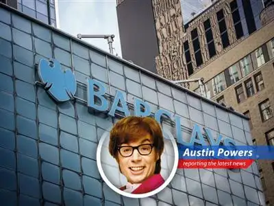 Austin Powers reports on Barclays' surprisingly excellent Q1, navigating market volatility like a smooth criminal, while other banks are left saying, 'Oh, behave!' image