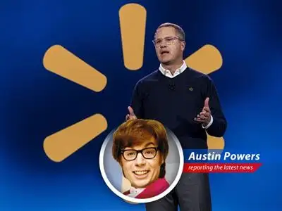 Austin Powers reports on Walmart's latest attempt to attract young shoppers with new ad campaigns, clothing lines, and even drone deliveries! image