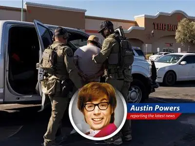 Austin Powers reports on the Supreme Court's decision to allow quick deportations, sparking controversy and dissents. Is this shagalicious or just plain scary? image