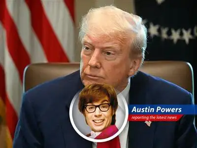 Austin Powers reports on the far out trade tensions between the US and China, where tariffs are high and the shelves might just end up empty, yeah baby! image
