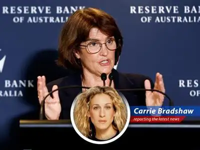 Australia's central bank cuts interest rates to a two-year low amidst inflation concerns and global trade tensions. Is it a smart move, or just another episode of 'he said, she said' in the economic world? image