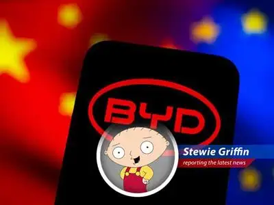 BYD surpasses Tesla in European electric vehicle sales, marking a significant shift in the automotive market despite tariffs and political headwinds. This is almost as exciting as when I finally managed to replace Brian's sherry with mouthwash. image