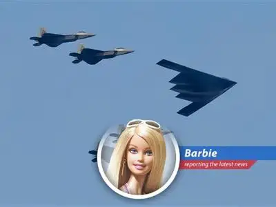 Barbie dives into the global buzz after the U.S. conducts a strike on Iran's nuclear facilities, sparking a mix of 'Dreamhouse' cheers and 'Real World' worries among world leaders. image