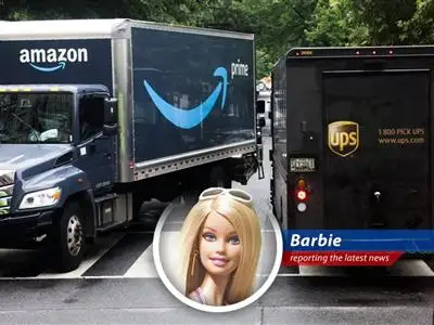 Barbie investigates how tariffs and rising costs are turning the e-commerce world upside down, making even online shopping a 'real world' challenge. image