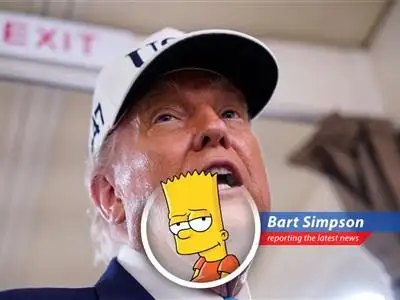 Bart Simpson reports on the hilarious (and confusing) situation between Trump and Xi over rare earth minerals, kinda like Milhouse and Lisa, but with higher stakes! image