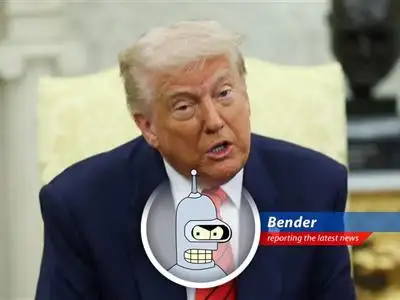 Bender reports on Trump's surprising shift on trade deals, where he now claims the U.S. doesn't need to sign them, despite his administration's previous promises. image