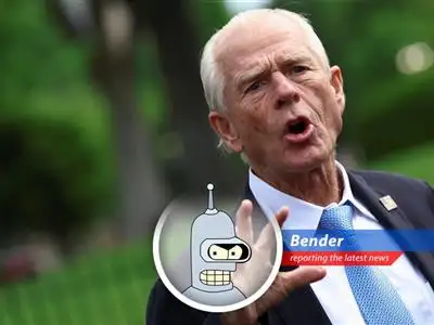 Bender reports on the White House's 'Trump Time' approach to trade negotiations with India, which is apparently faster than a penguin on fire. Deals are close, maybe done, but who knows? It's all very confusing, just like human emotions. image