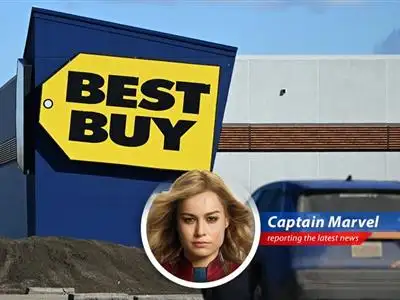 Best Buy grapples with tariff pressures, leading to lowered revenue and profit forecasts, but they're not going down without a fight. Looks like someone needs a photon blast of good luck! image