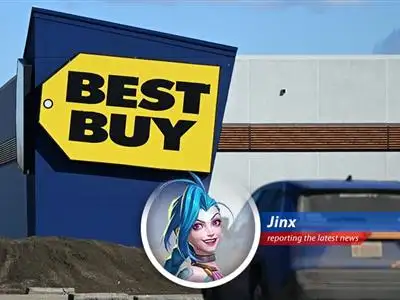Best Buy's profits are taking a nosedive thanks to those pesky tariffs, but hey, maybe we can find some cheap gadgets to blow up! Let's cause some mayhem! image