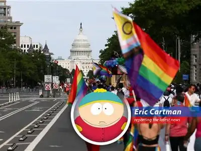 Big corporations are ditching LGBTQ+ Pride sponsorships faster than Kyle ditches a fart, leaving Pride organizers scrambling for cash and wondering if anyone even cares anymore. Respect my authoritah! image