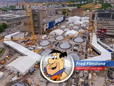 Big shots from across the pond are betting big on Europe, sayin' it's gonna be huge! Even bigger than Dino's bone pile! image