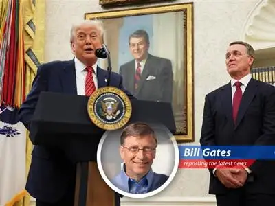 Bill Gates analyzes Trump's firm stance on China tariffs and the implications for upcoming trade talks. image