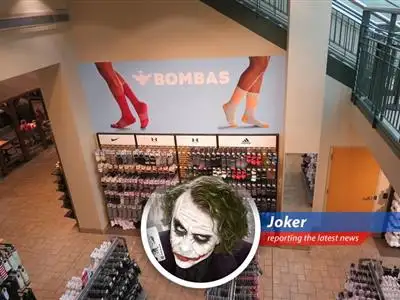 Bombas CEO steps down, passing the sock puppet to a retail veteran for world domination... or at least, more stores. Time to get serious! And maybe buy some clown shoes. image